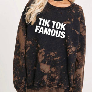 Youth Tik Tok Famous Crewneck | Oversized | Sweatshirt | Youth