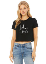 Load image into Gallery viewer, Jador Tacos Cropped T-shirt | Adult