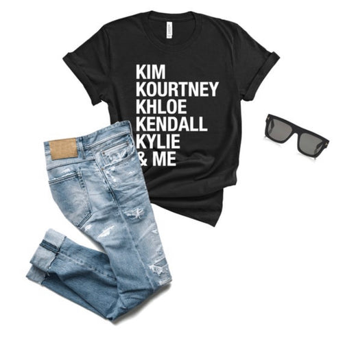 Kardashians & Me T-shirt | Adult