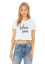 Load image into Gallery viewer, Jador Tacos Cropped T-shirt | Adult