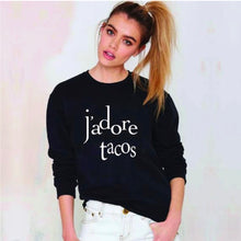 Load image into Gallery viewer, Jador Tacos Crewneck | Sweatshirt | Oversized