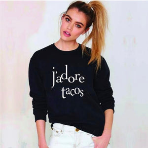 Jador Tacos Crewneck | Sweatshirt | Oversized