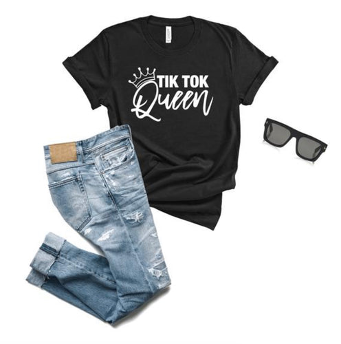 Tik Tok Queen T-shirt | Adult