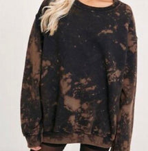 Load image into Gallery viewer, Reverse Bleached Dyed Sweatshirt | Crewneck | Oversized