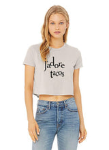 Load image into Gallery viewer, Jador Tacos Cropped T-shirt | Adult