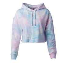 Load image into Gallery viewer, Adult Cotton Candy Crop Hoodie | Oversized | Sweatshirt | Adult