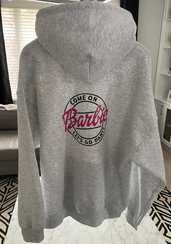 Barbie Hoodie | Oversized | Sweatshirt | Adult